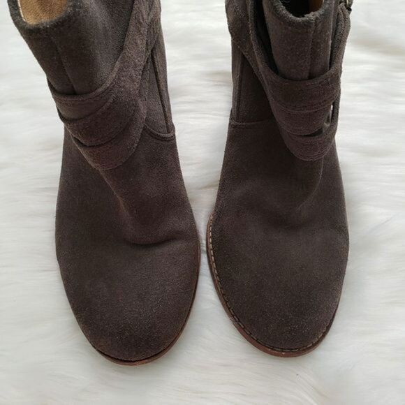 Splendid Laventa Suede Strappy Ankle Booties - Picture 6 of 7